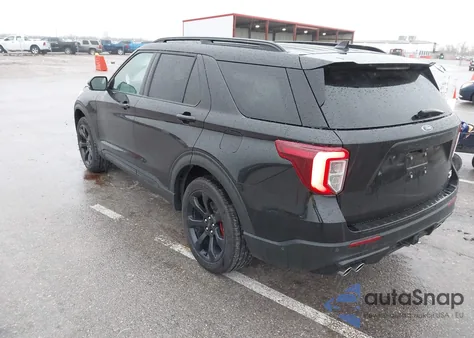 2022 Ford Explorer St из США, поврежденный, VIN 1FM5K8GC1NGA02610
